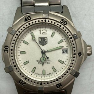 TAG HEUER professional 964 013-2 コンビ TAG HEUER 964.013 PROF 2000 GOLD DIAL 2-TONE G.P.+S.S.
