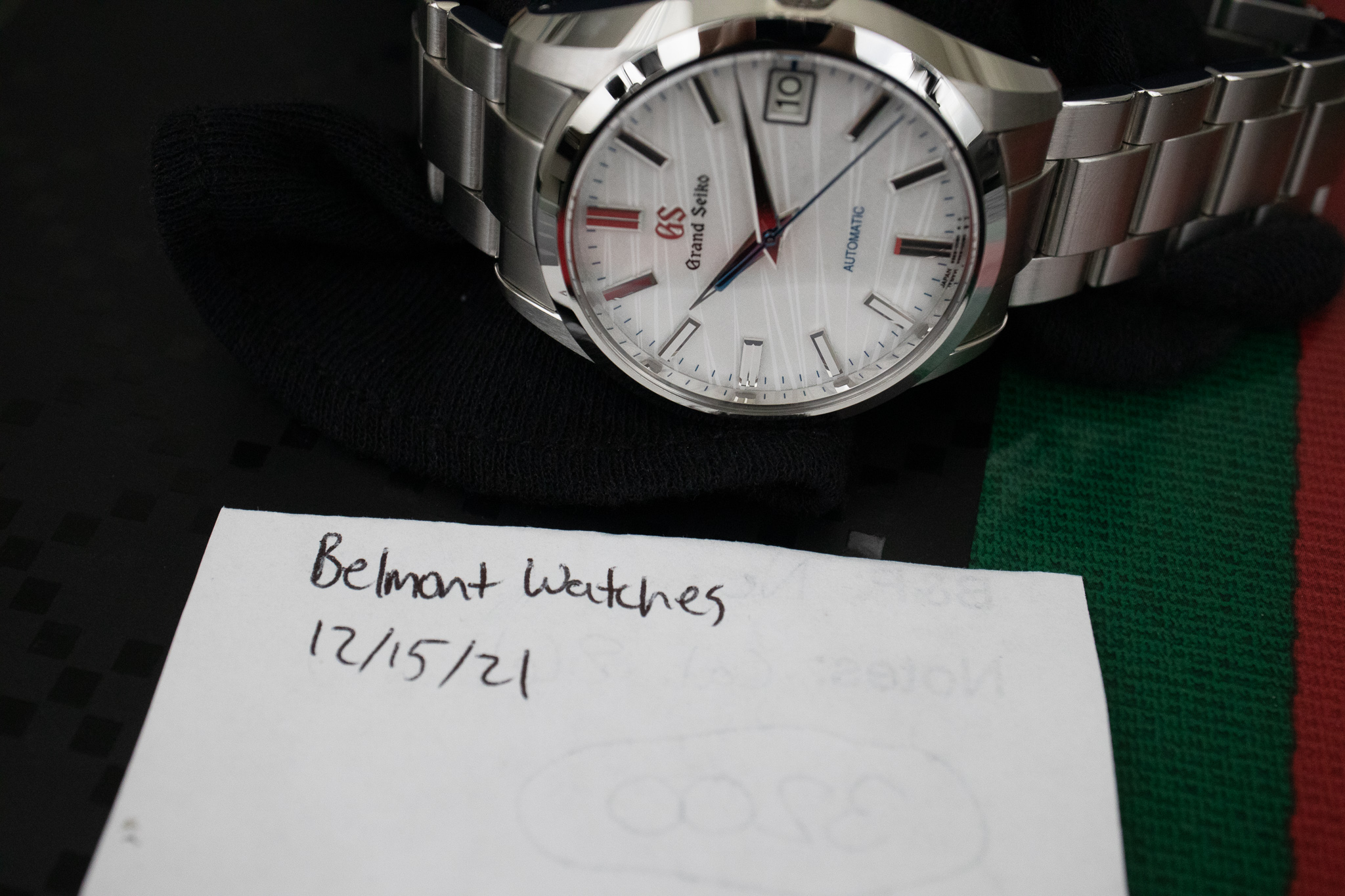 WTS Grand Seiko Snow on Mt. Iwate SBGR319G WatchCharts