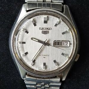 Vintage Seiko 5 Stainless Steel Automatic Gents Watch Japan KY 7009-8150 |  WatchCharts
