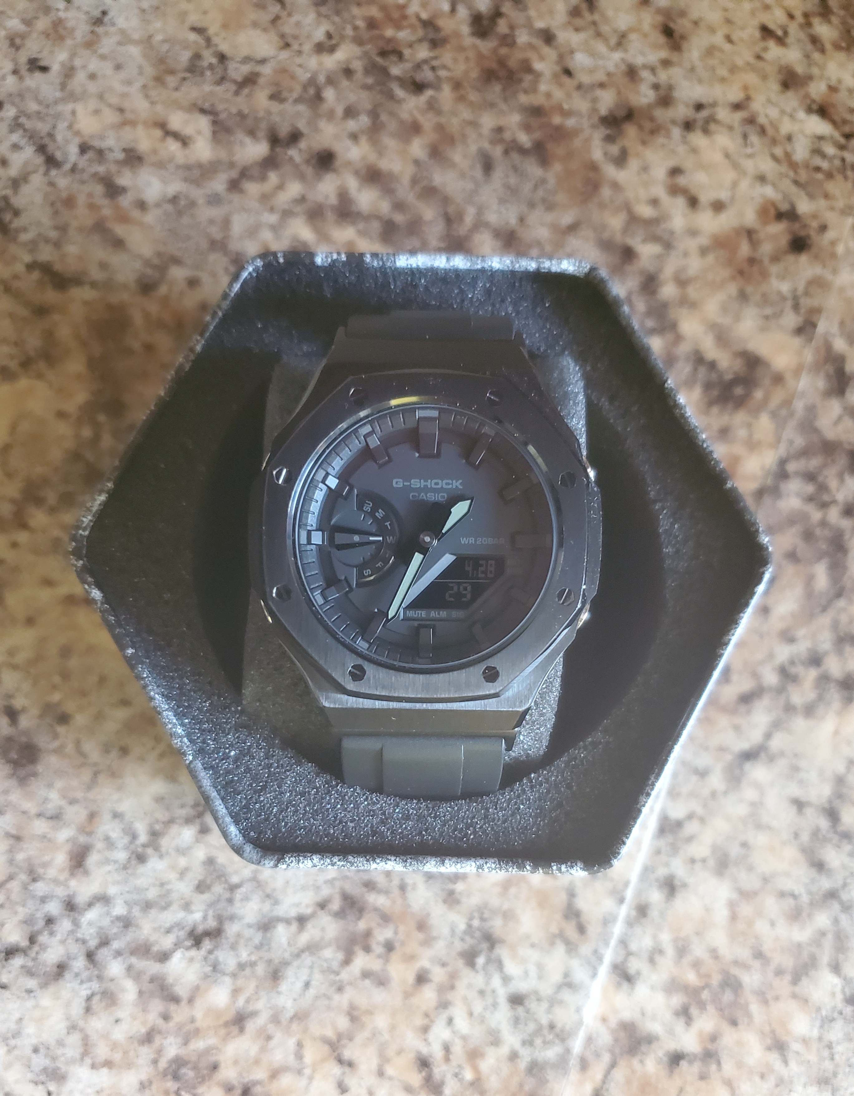 g shock stealth black