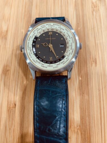 Hamilton best sale worldtimer vintage