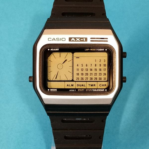 Orologio Casio AX-1 [118] Melodia Ana-Digi (Digital Hands) del 1981 ...