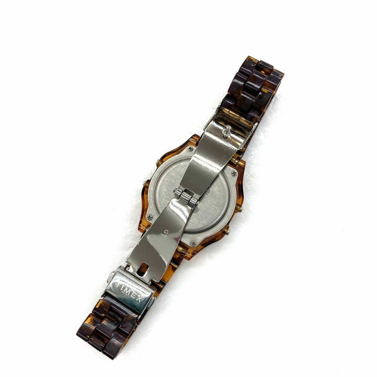 TIMEX × BEAMS Bespoke Watch Classics Digital Tortoise shell Unisex