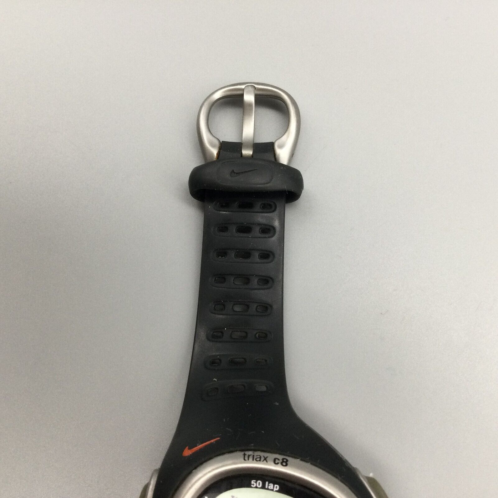 Nike Triax C8 Digital Watch Men Black Timer Day Date Water