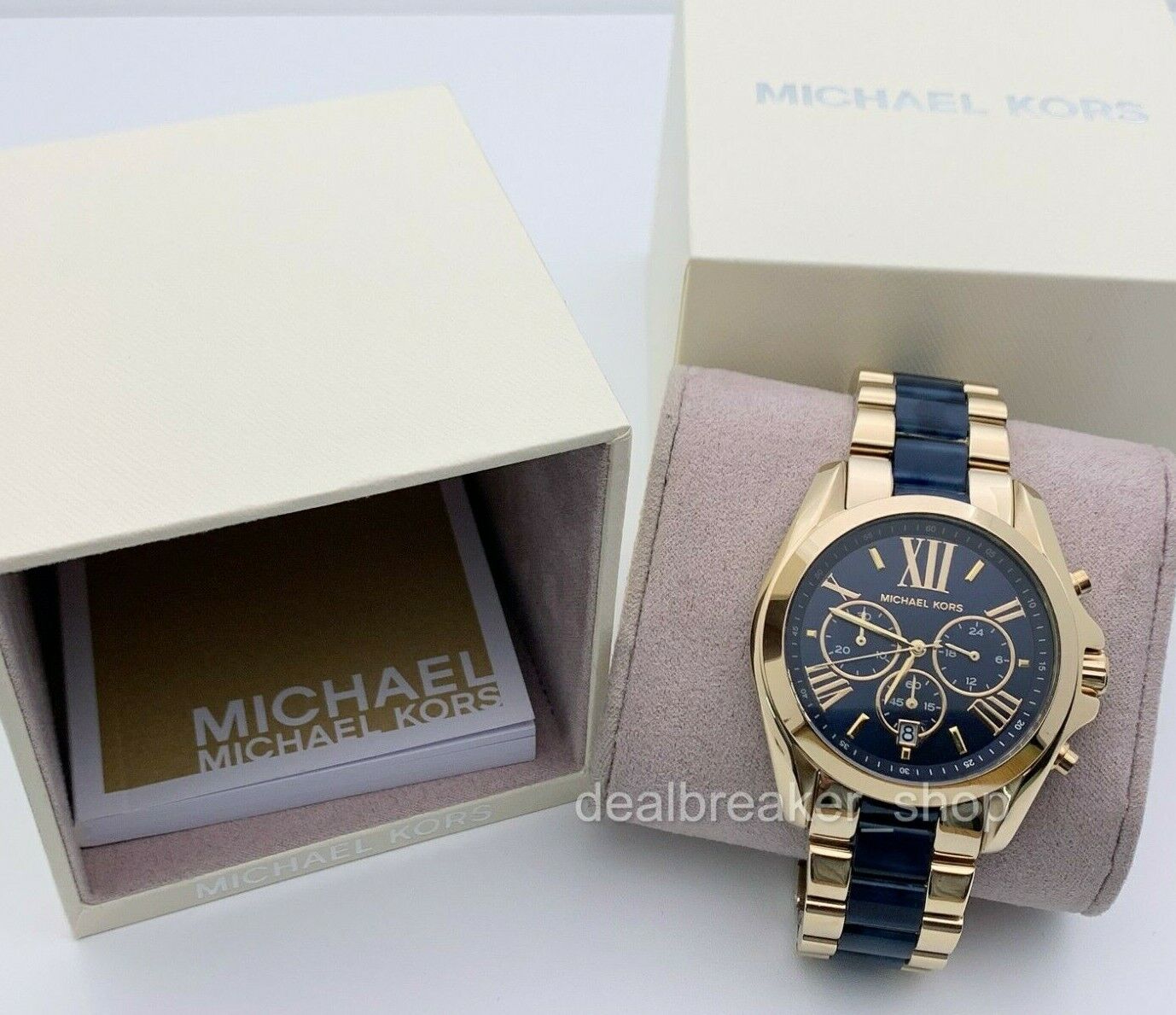 MICHAEL KORS MK6268 Bradshaw Chronograph Blue Dial Blue Gold