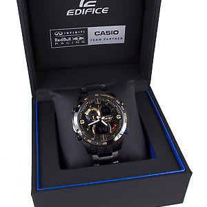 Casio edifice red on sale bull infiniti limited edition