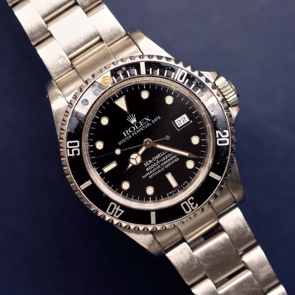 Fs: Rolex sea dweller 16600 egg shell patina - 1990 | WatchCharts