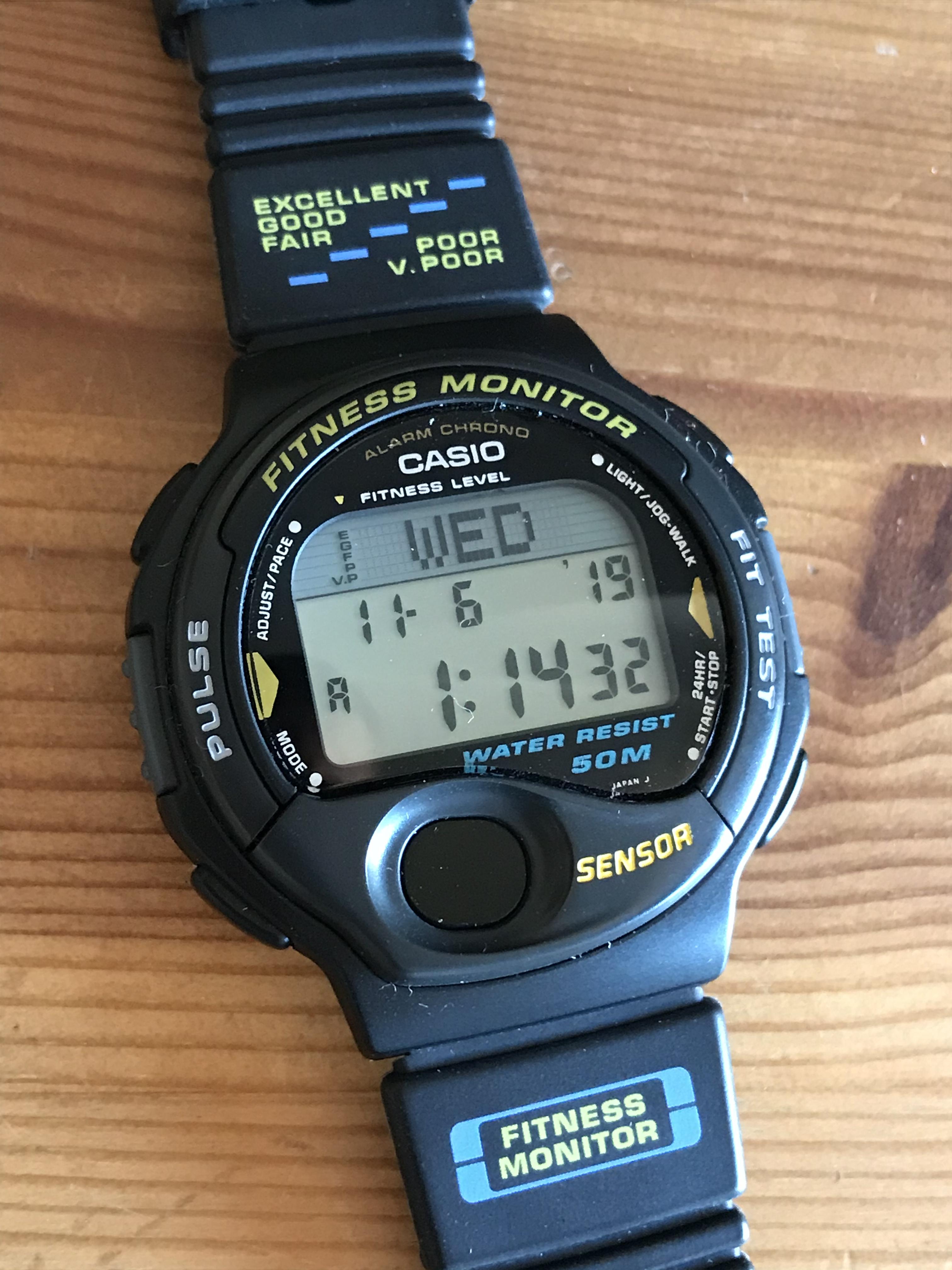 Casio fitness clearance