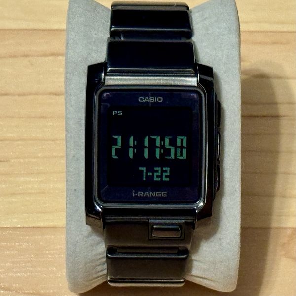 Casio I-RANGE IRW-101 Tough Solar Atomic Wave Ceptor Men's Digital ...