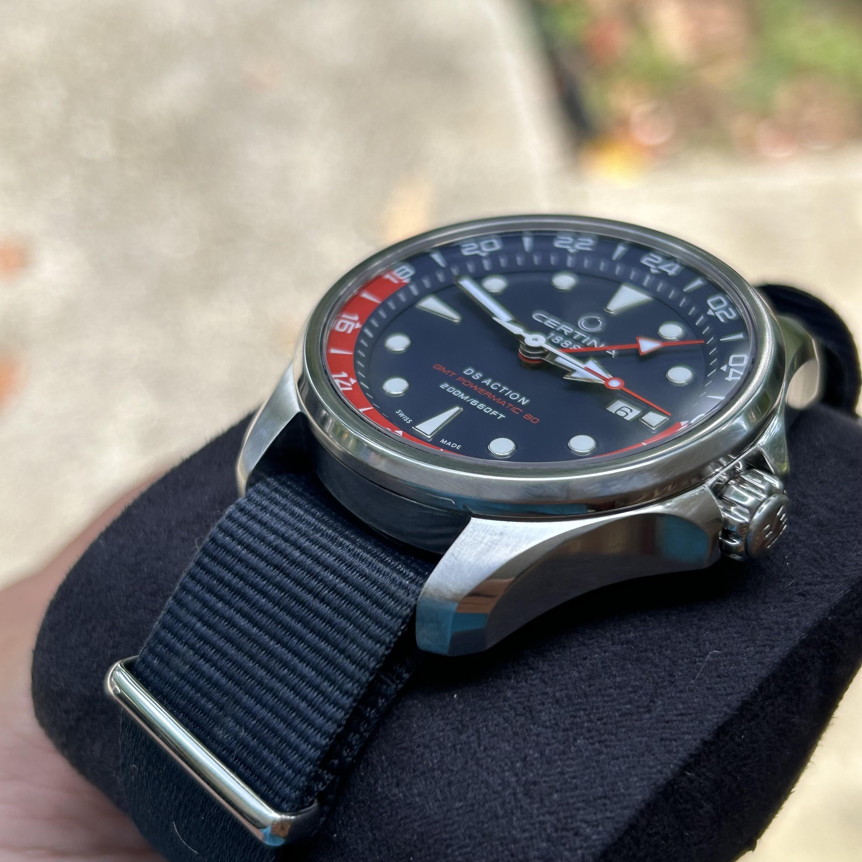 Certina ds action hot sale gmt powermatic 80 review