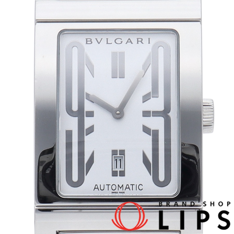 Bvlgari Lettangoro Automatic RT45SSD (RT45S) SS Men's White Dial