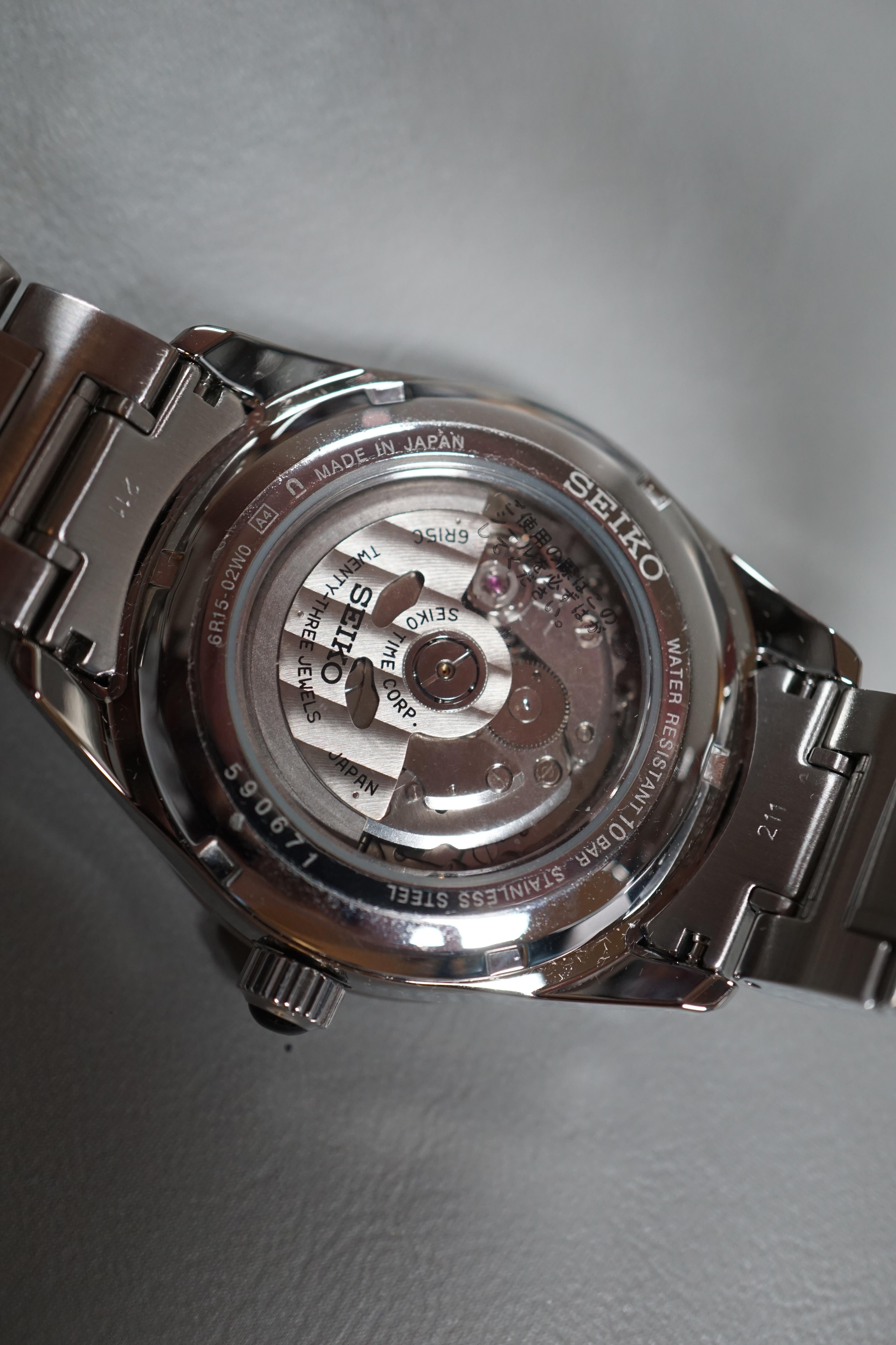 WTS] Seiko Brightz SDGM003 6R15 Black Dial Grand Cocktail 