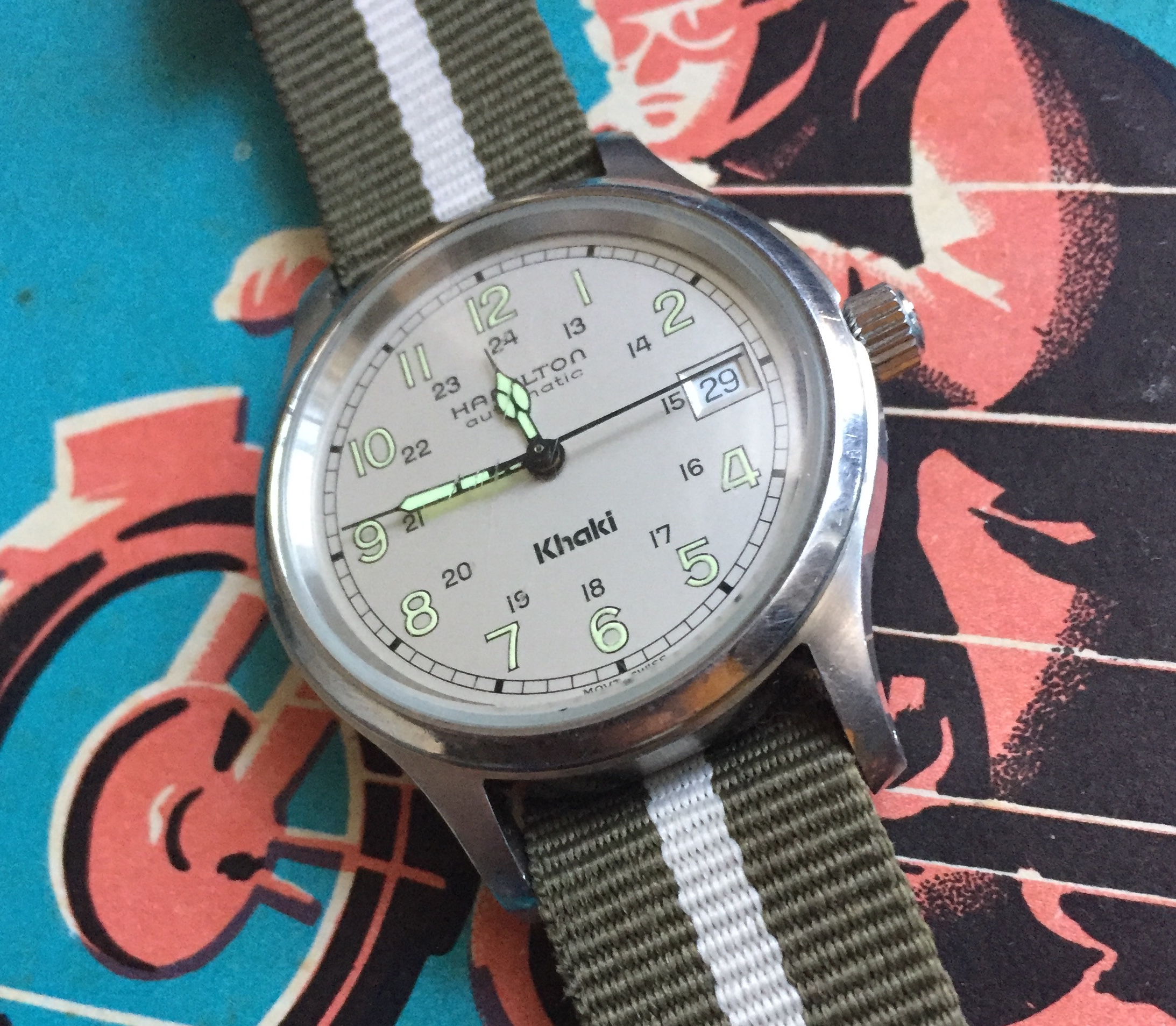 FS: Hamilton Khaki 9721B 36mm field watch | WatchCharts Marketplace