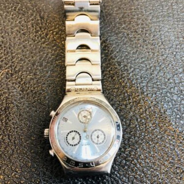 Swatch Irony Patented Water Resistant 4 Jewels Chronograph WatchCharts