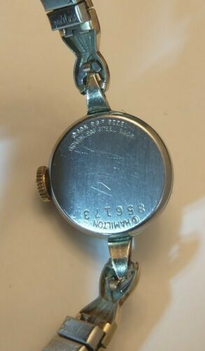 1940´s-50´s 10kgf17j ladies Hamilton Speidel ss band Swiss made