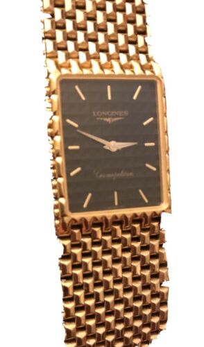 Longines Men s Watch Cosmopolitan Vintage Gold Tone 1965 Swiss