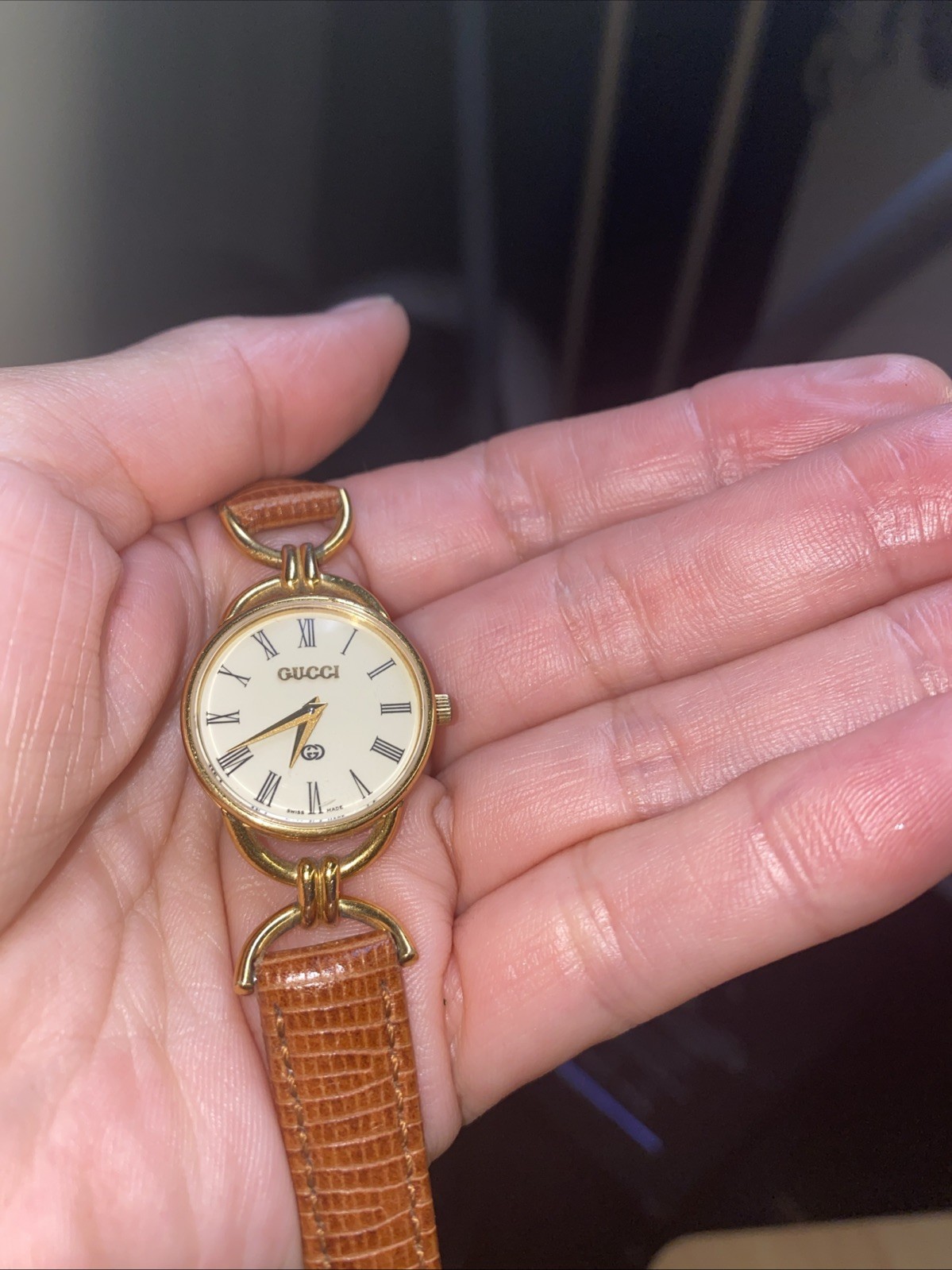 Vintage Gucci Women Wristwatch. Swiss Untested. #6000L 0085223