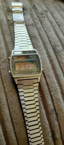 Vintage Seiko A 159 4019 G Quartz LCD Watch Full Working Rare