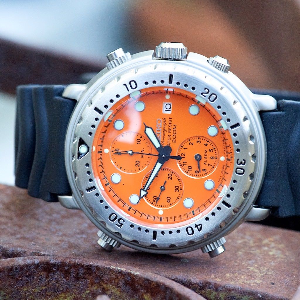 Seiko Italian Tuna Orange Diver SLN003P1 #M0011 | WatchCharts