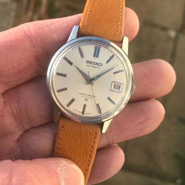 Stunning vintage 1960's Seiko 7625-8033 automatic 17J calendar watch |  WatchCharts