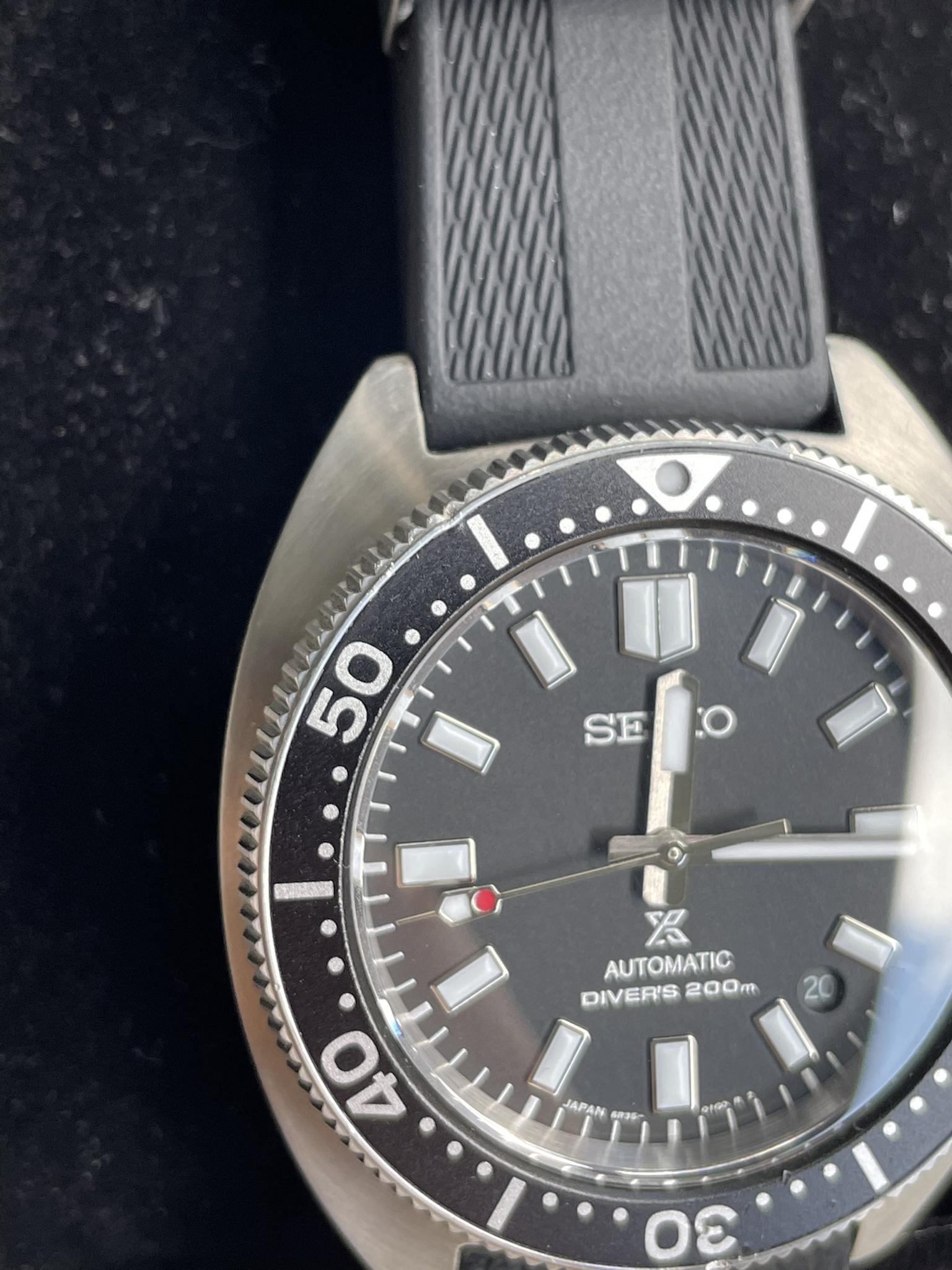 [WTS] Seiko SPB317 black on rubber | WatchCharts Marketplace