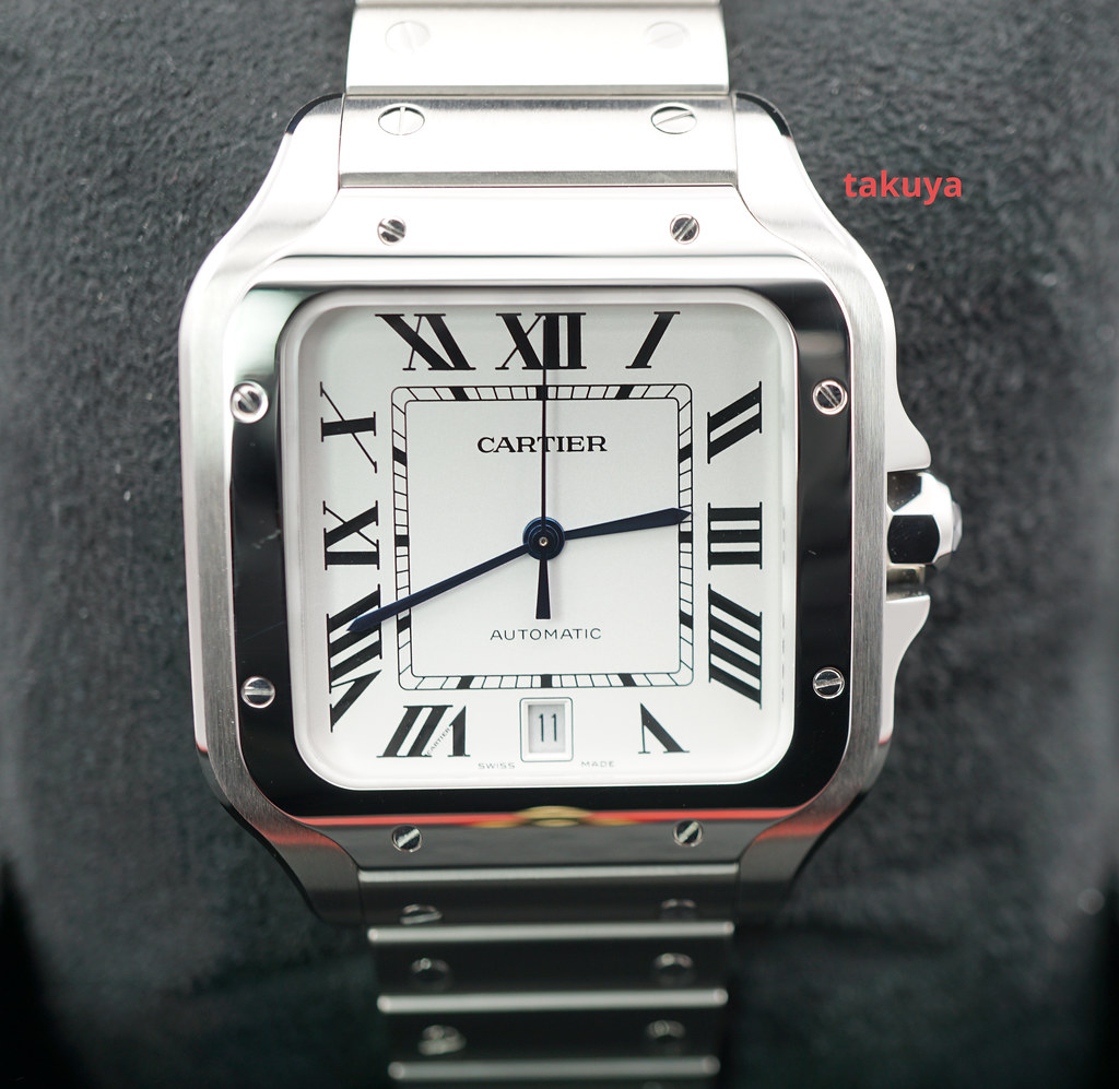 Santos de cartier large model hot sale