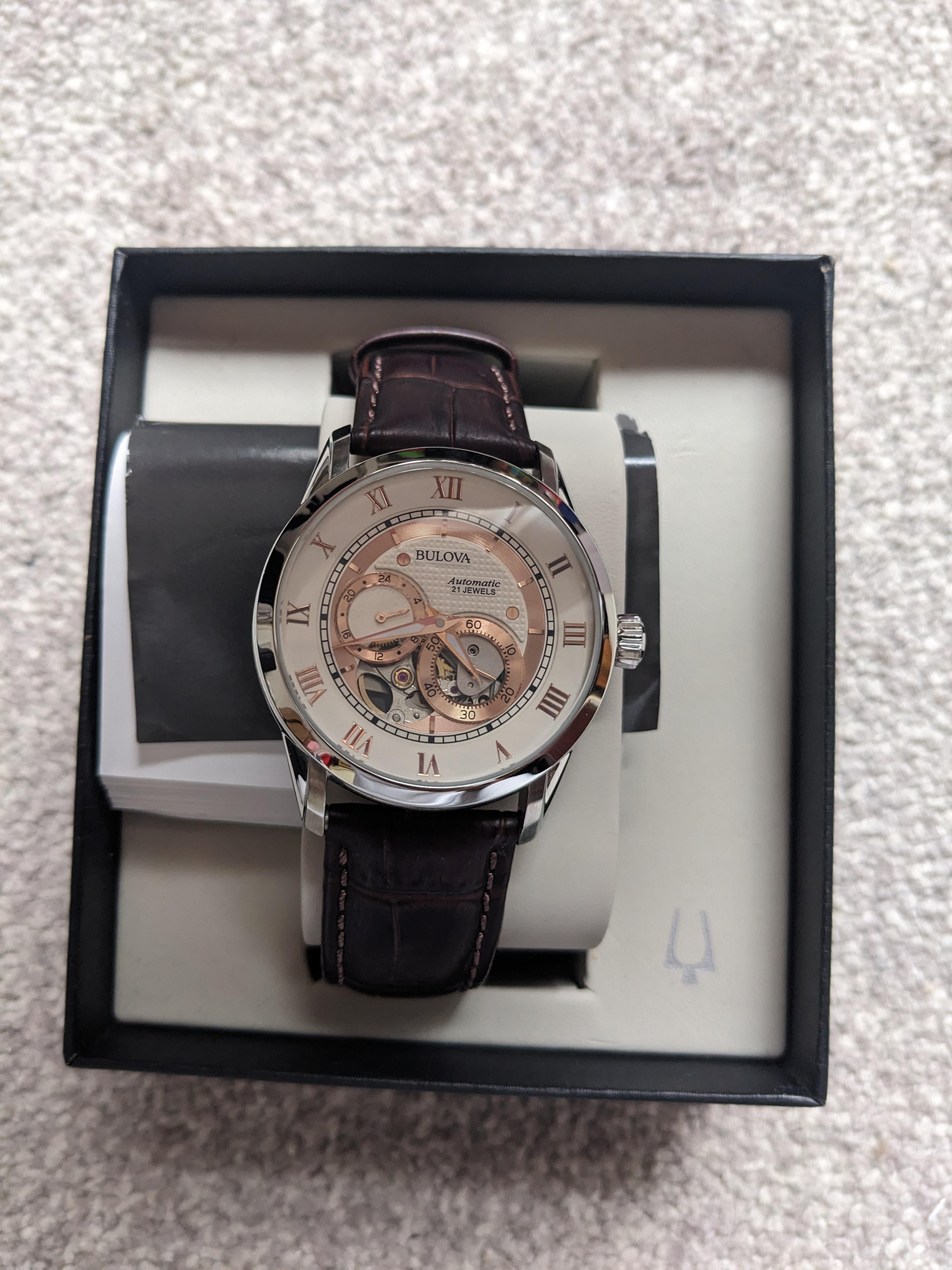 WTS bulova open heart 96A172 120 WatchCharts