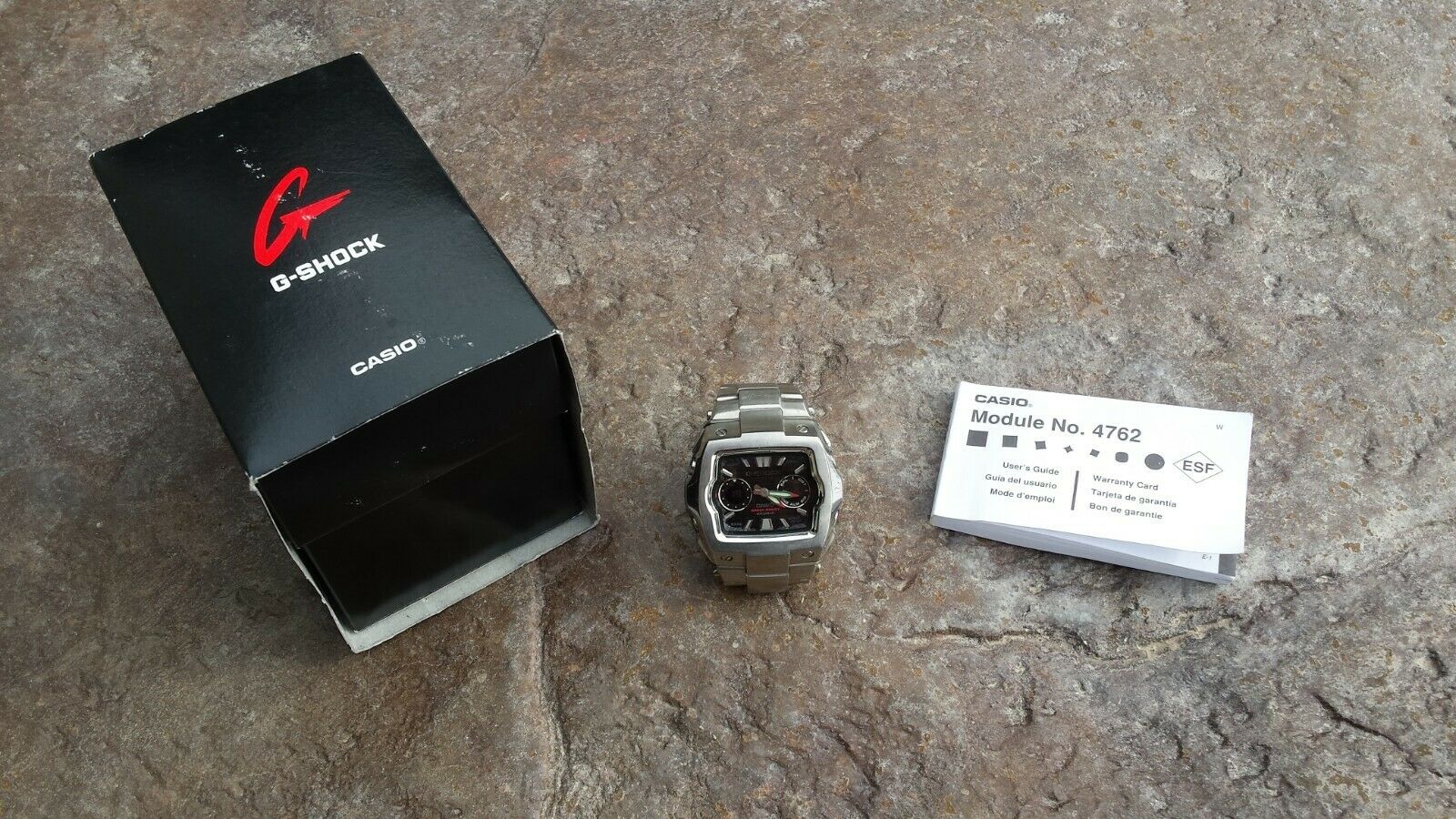 Rare Casio G-Shock module No.4762 G-011D | WatchCharts Marketplace