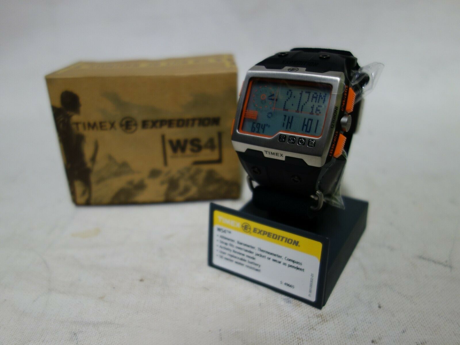 timex altimeter barometer thermometer watch