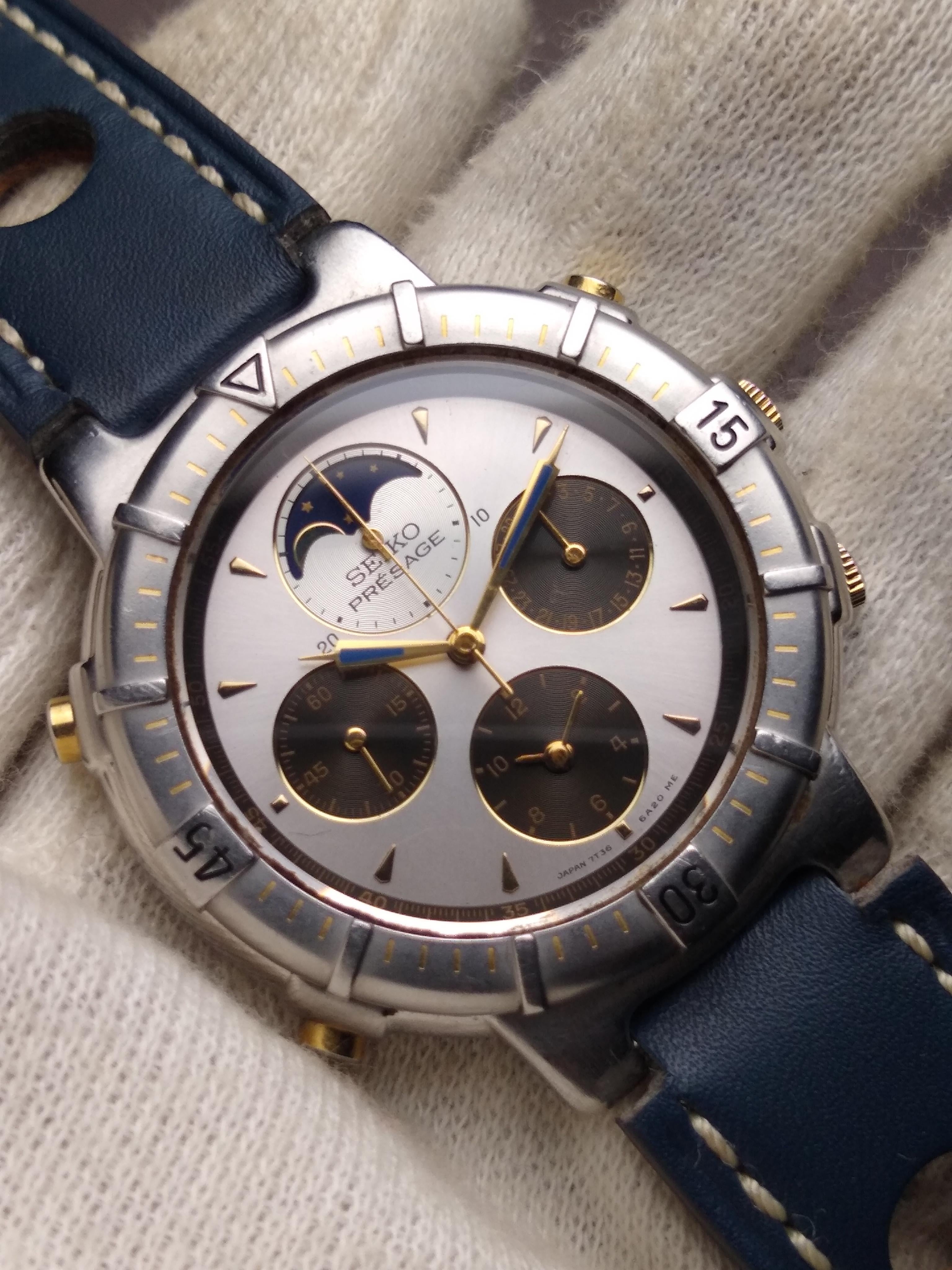 Seiko presage moon discount phase