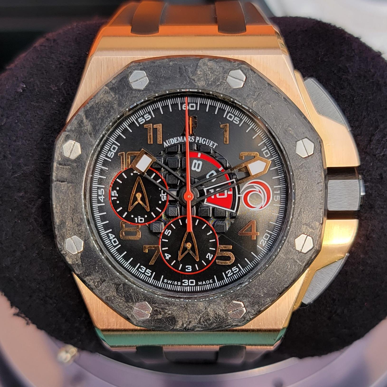 Audemars Piguet Rose Gold Royal Oak Offshore Chronograph Alinghi