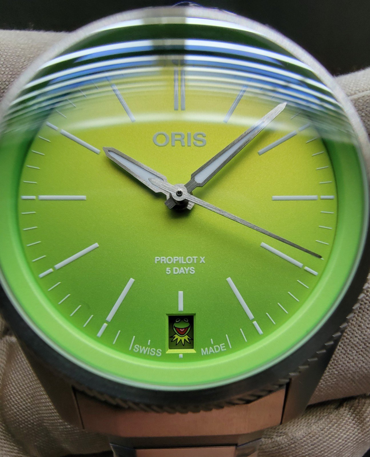 3 750 USD WTS NEW Oris Kermit 01 400 7778 7157 WatchCharts