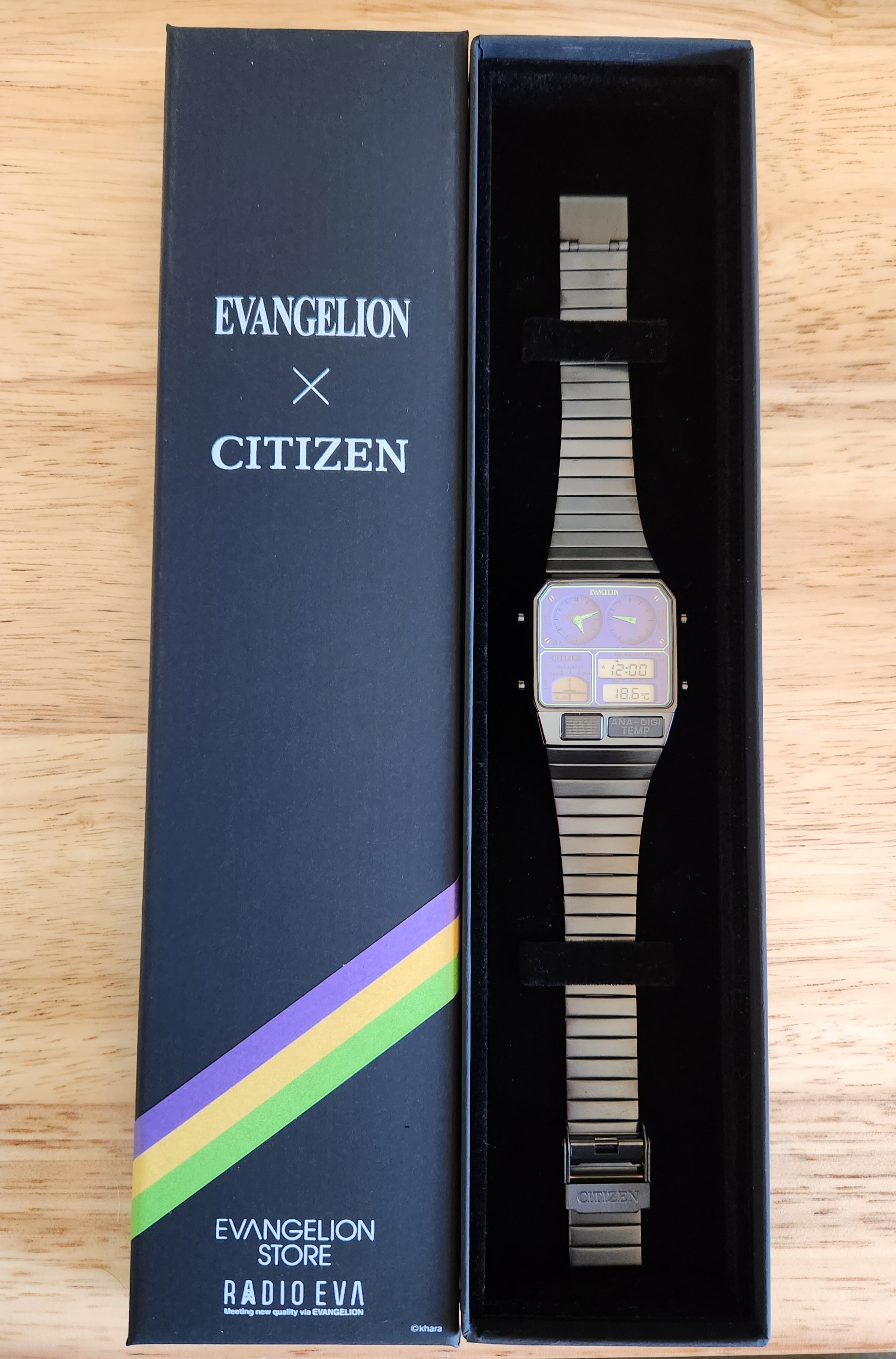 WTS] Evangelion x Citizen Ana-Digi Temp | WatchCharts