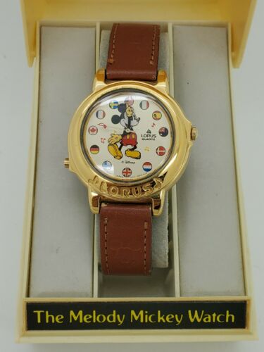 Lorus melody sale mickey mouse watch