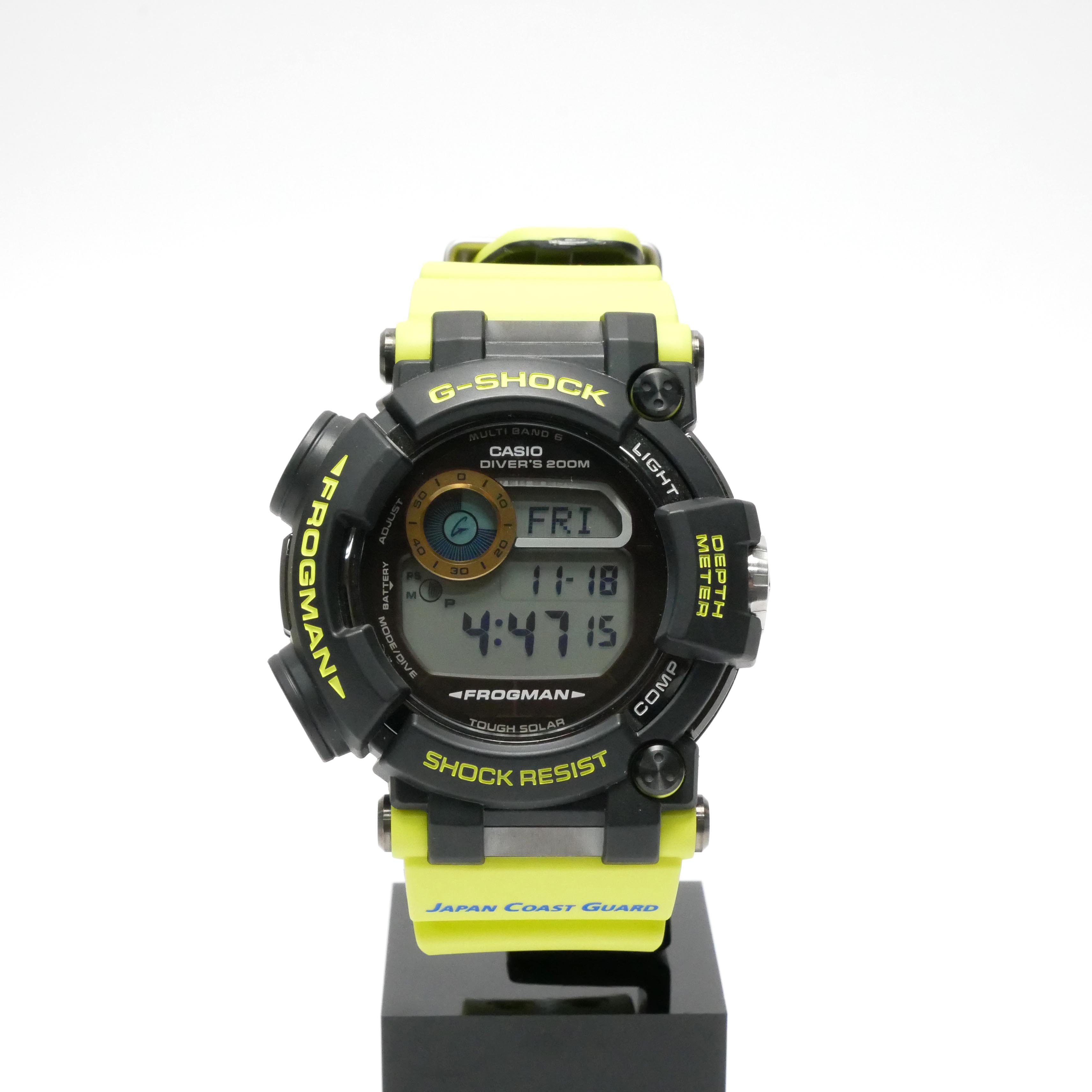 Casio frogman japan coast large guard