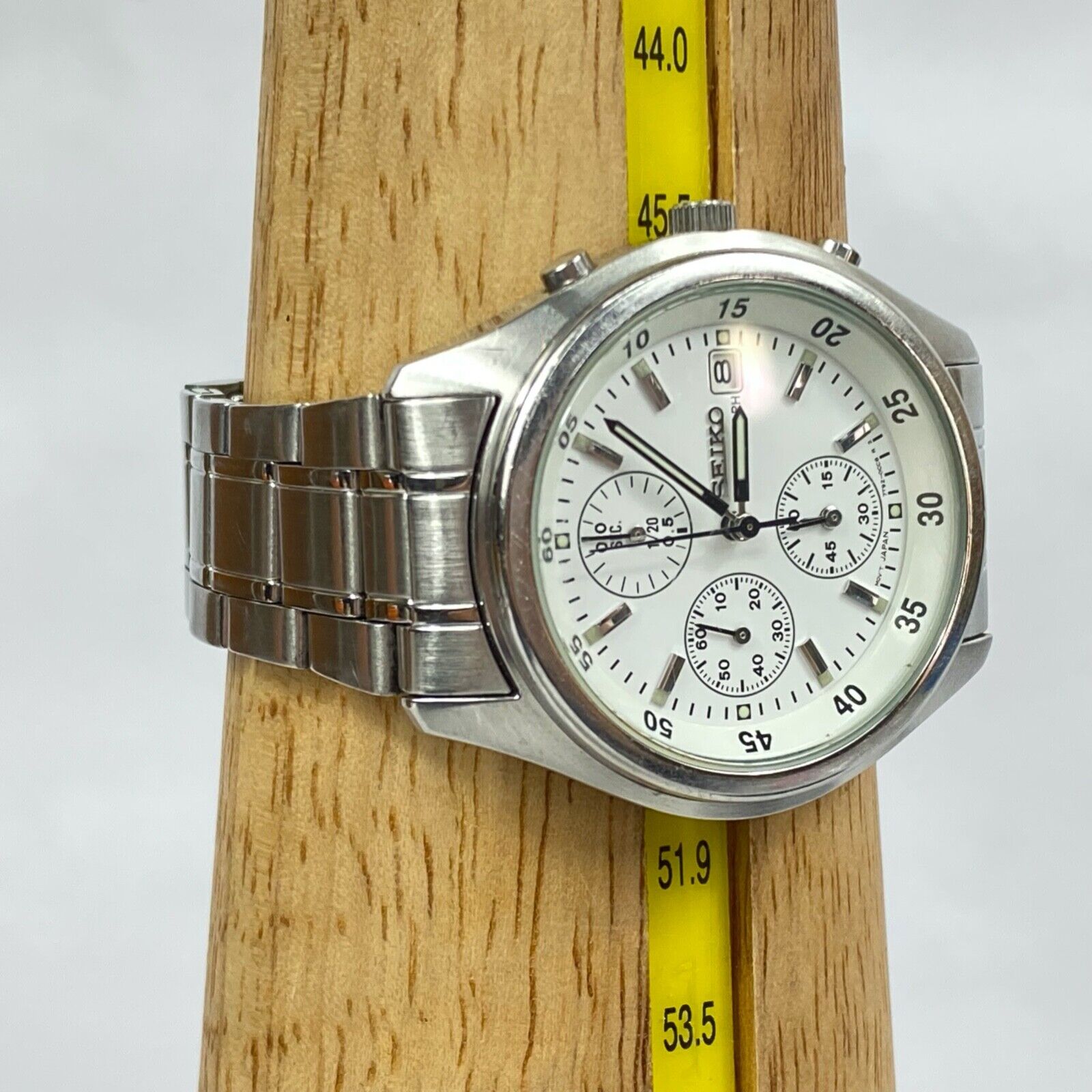 SEIKO クロノグラフ 7T92-OCCO パンダ セイコークオーツクロノグラフ