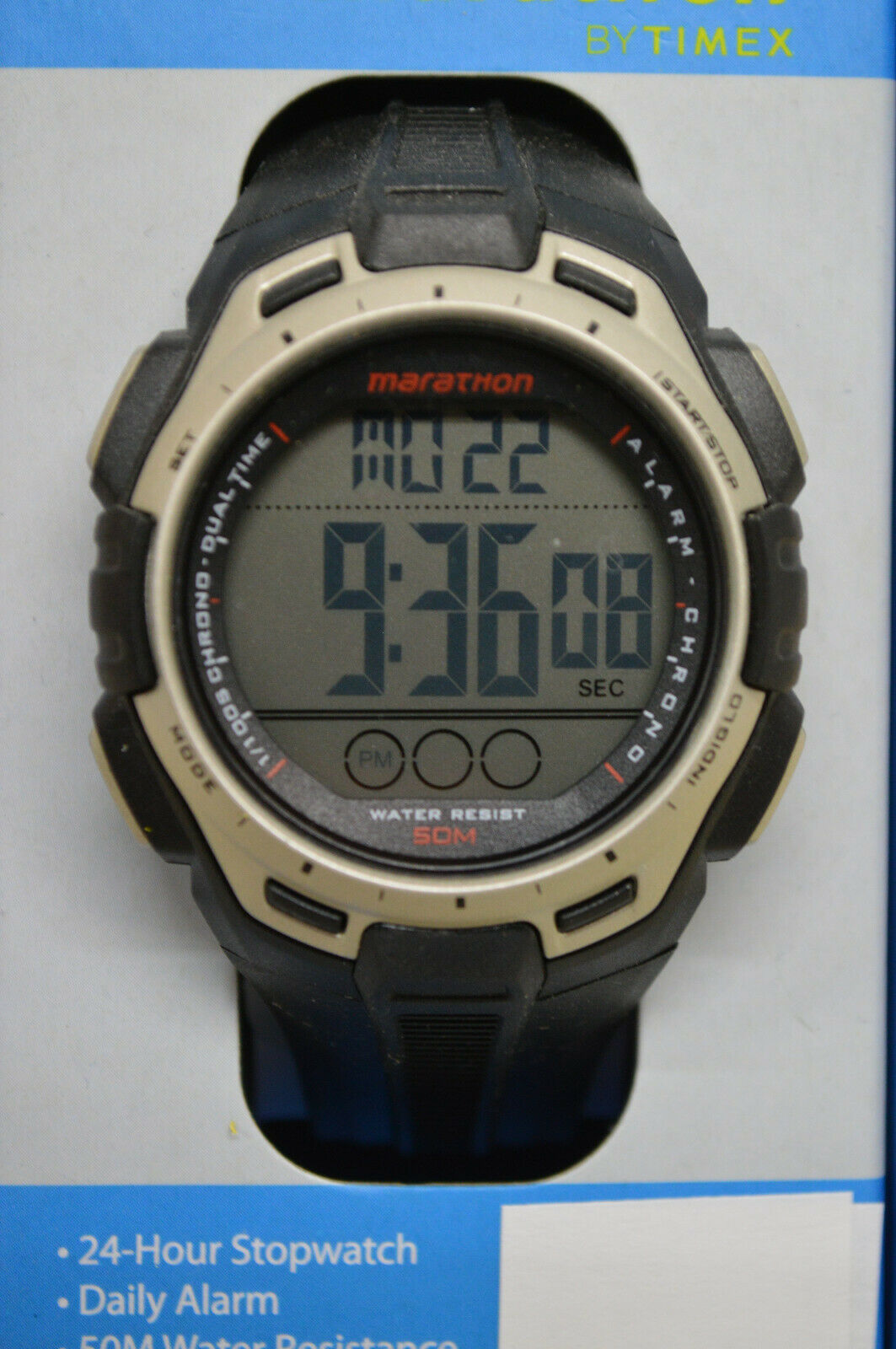 Timex shop marathon stopwatch