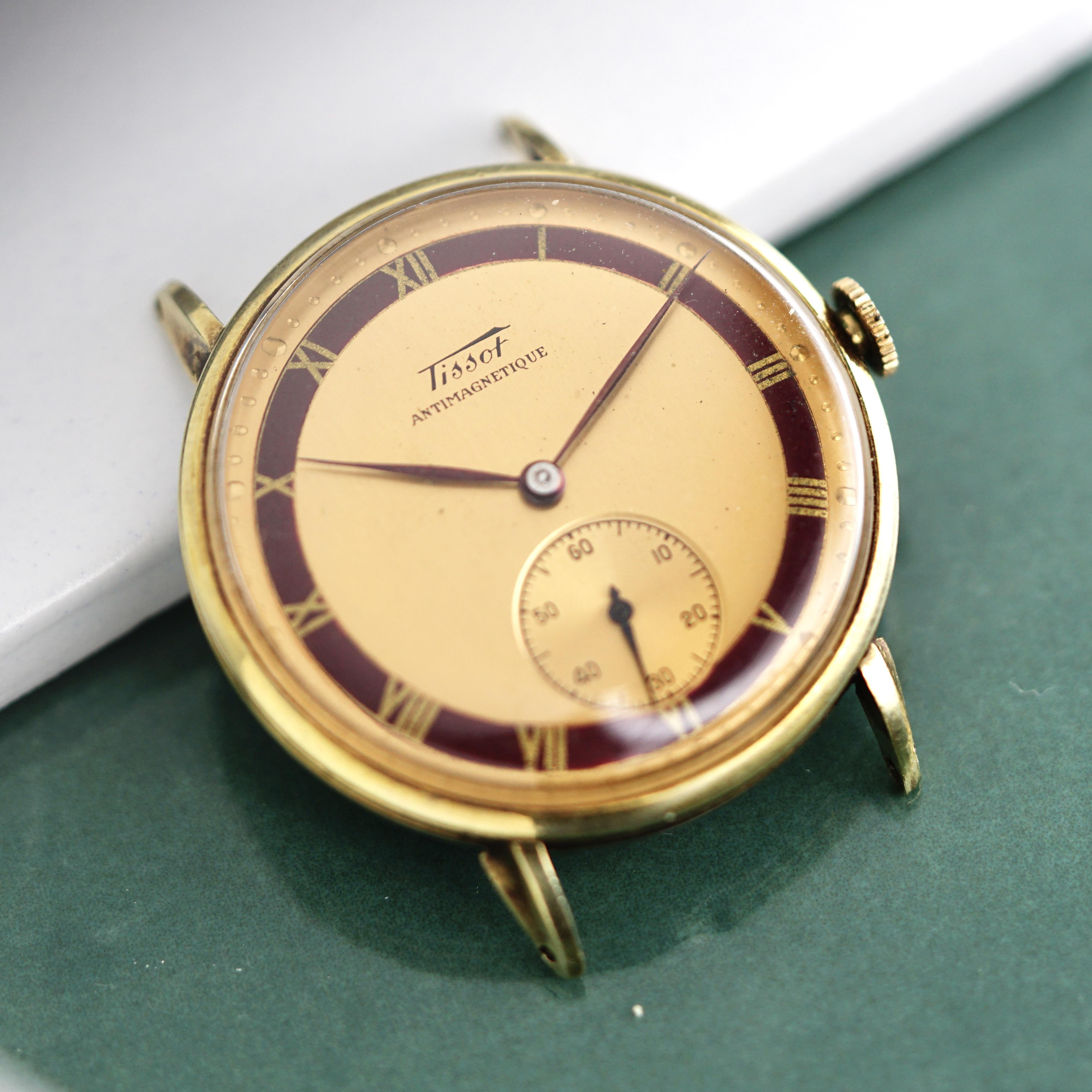 Tissot antimagnetique pocket clearance watch