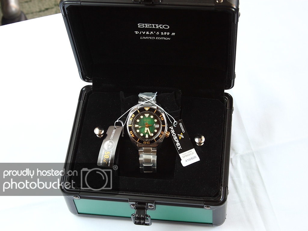 FS Rare Green Seiko Sumo Thai L.E. SPB031J1 WatchCharts