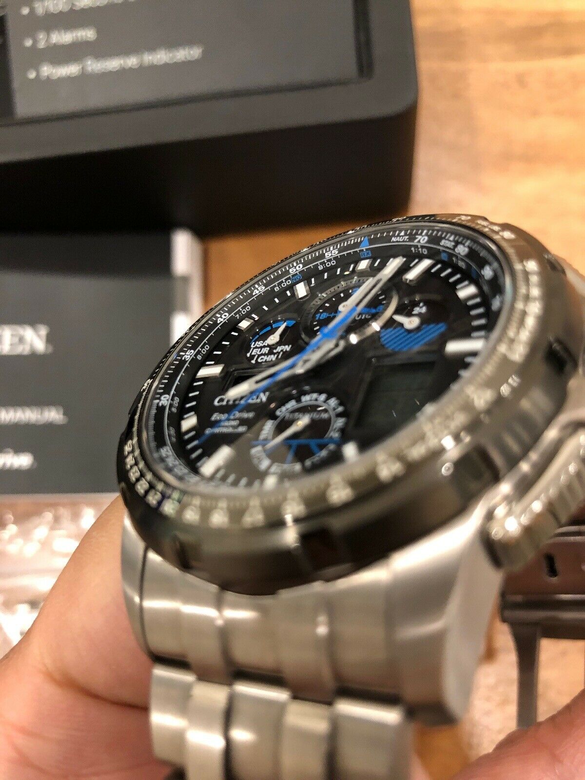 Citizen skyhawk titanium hot sale limited edition