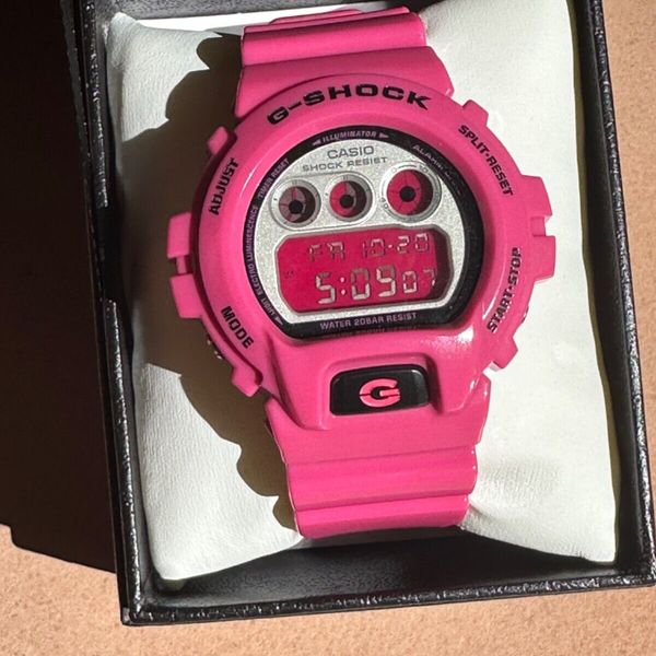 G-SHOCK ピンク DW-6900CS New G-Shock CRAZY COLOURS DW-6900 1289 Rare Classic