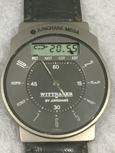 Wittnauer Junghans Mega Titanium 35mm Limited Edition 0937 1000