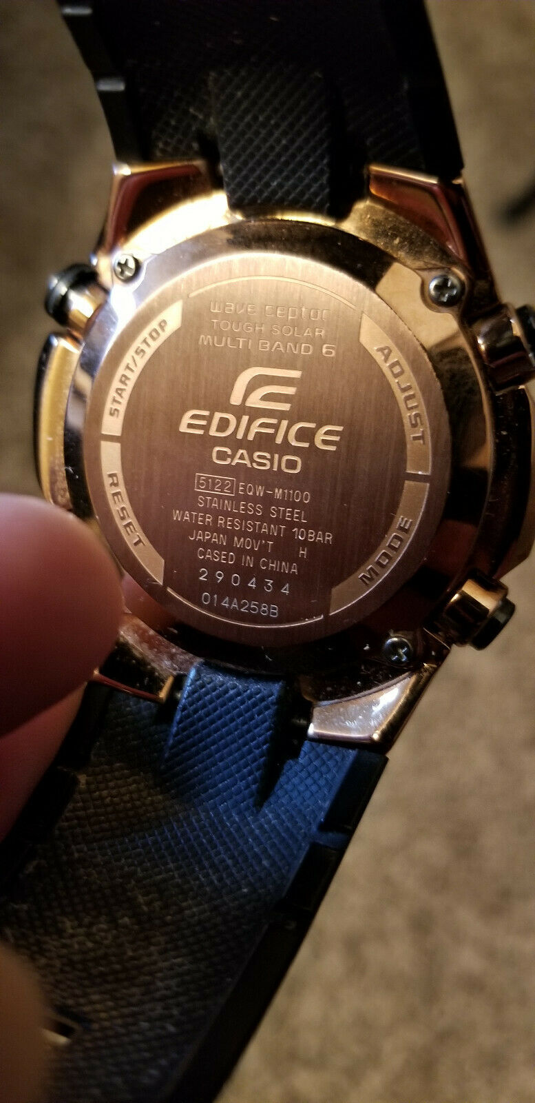 Casio Edifice 5122 EQW-M1100 Rose Gold | WatchCharts Marketplace Casio Edifice 5122 EQW-M1100 Rose Gold | WatchCharts Marketplace