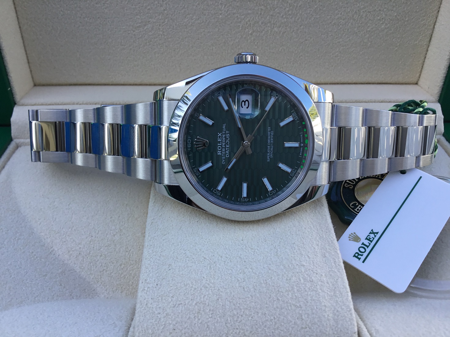 FS Rolex Oyster Perpetual Datejust 41 126400 WatchCharts