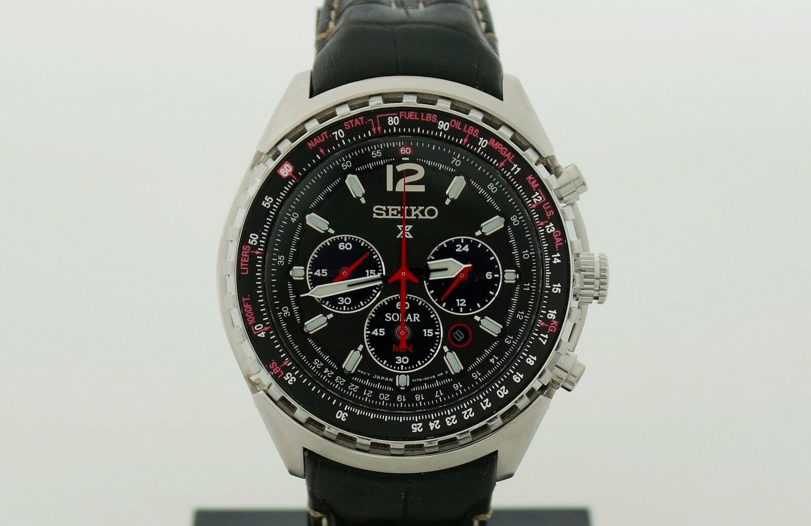 SEIKO Prospex Aviation Solar Chronograph Quartz V175-0CK0 SEIKO Prospex Aviation Solar Chronograph Quartz V175-0CK0