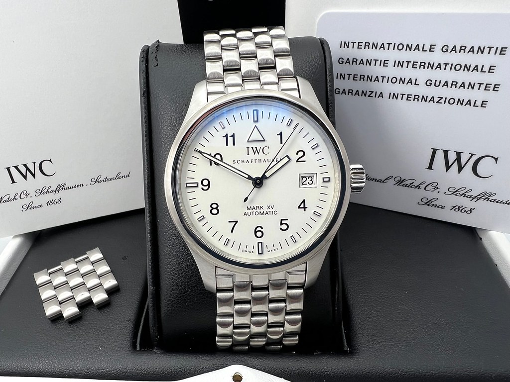 Iwc white outlet face