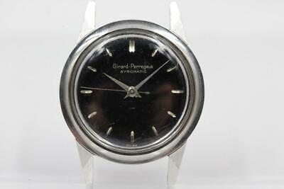 VINTAGE GIRARD PERREGAUX GYROMATIC 17J 47 EU 733 STAINLESS