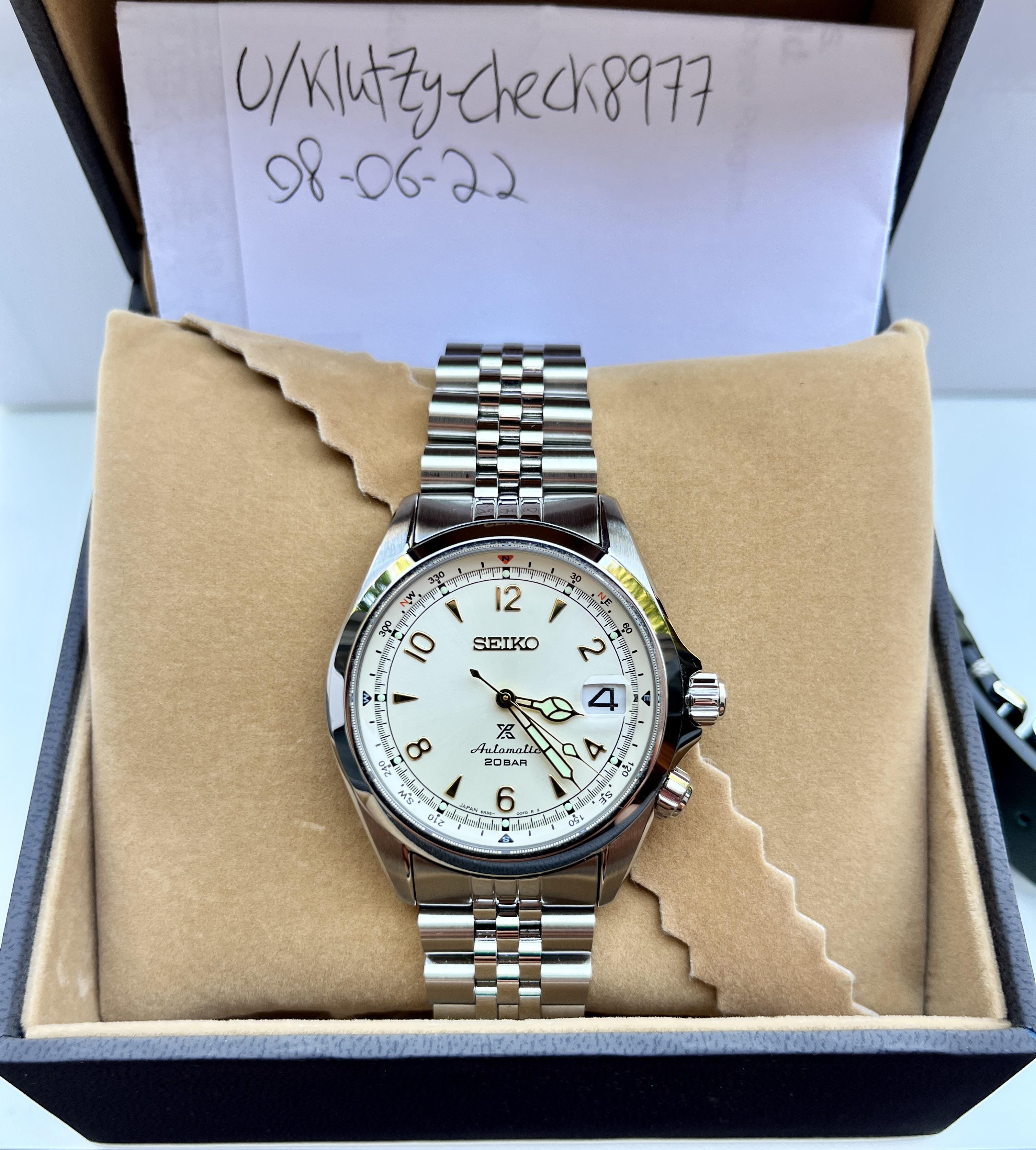 WTS] Seiko Alpinist SPB123/SBDC093 on Uncle Seiko Jubilee - Sold