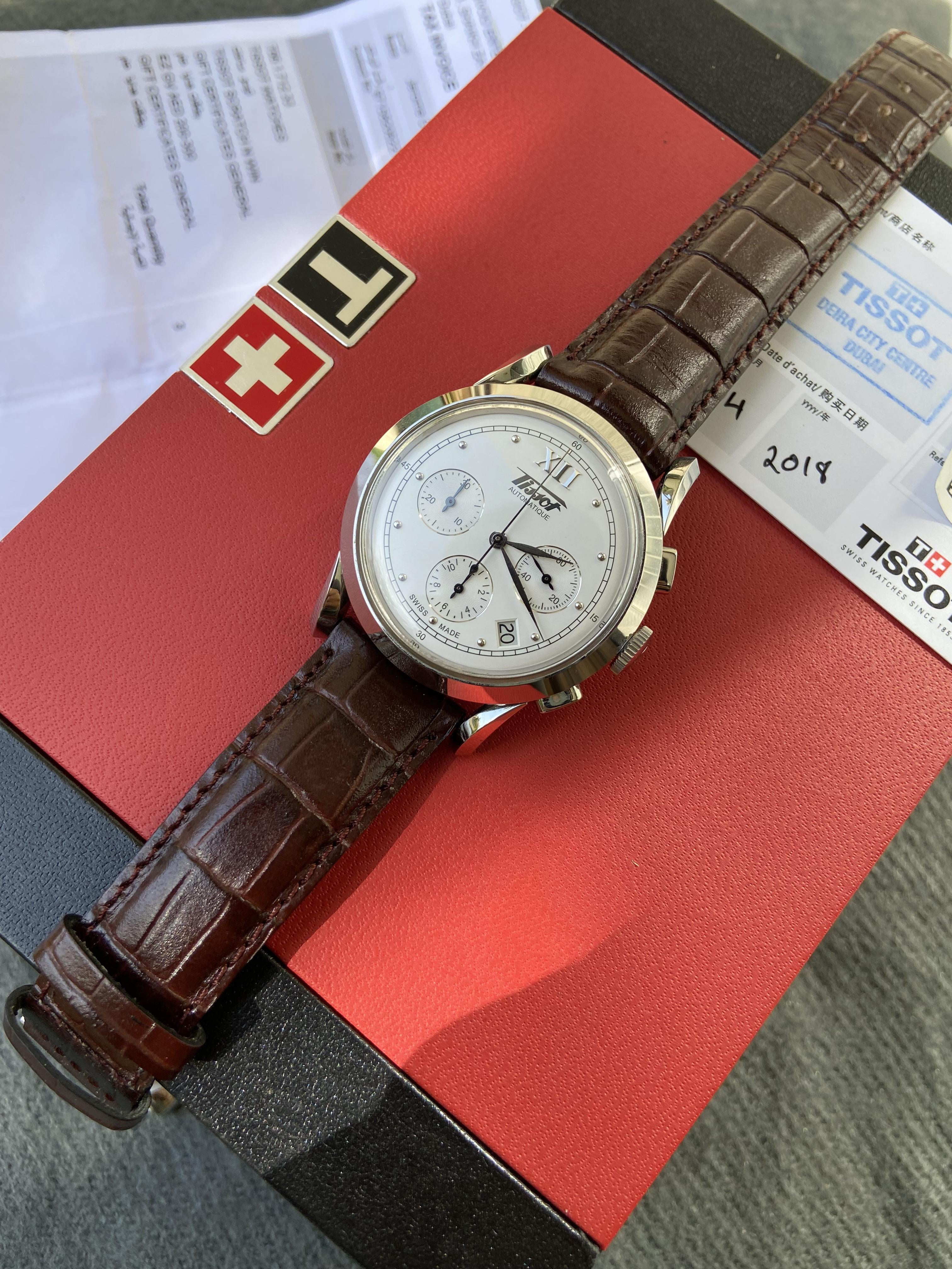 Tissot heritage 1948 chronograph for outlet sale