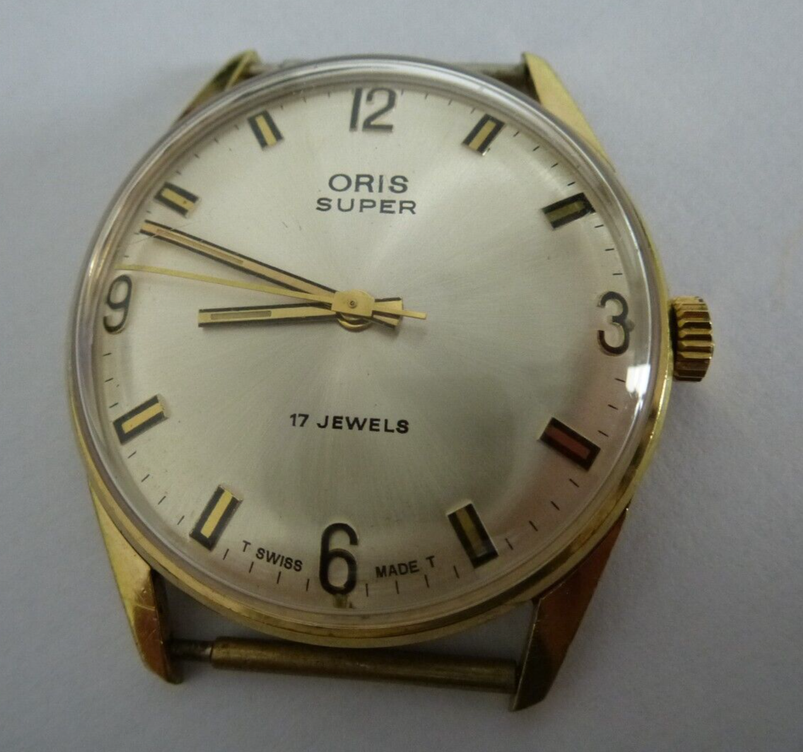 Gent s Vintage ORIS SUPER 17 Jewels Hand Winding Mechanical Wristwatch WatchCharts Marketplace